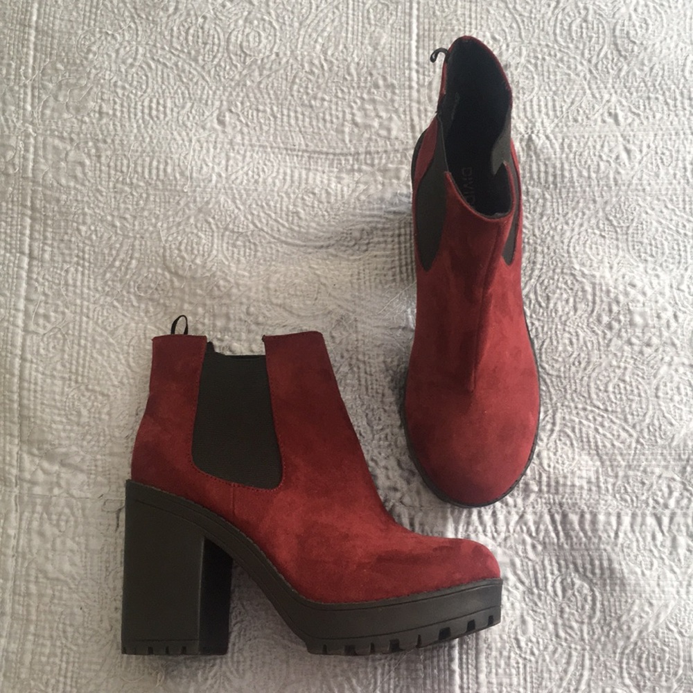 Shoes platform bootie